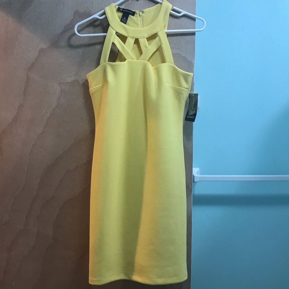 Yellow summer dress